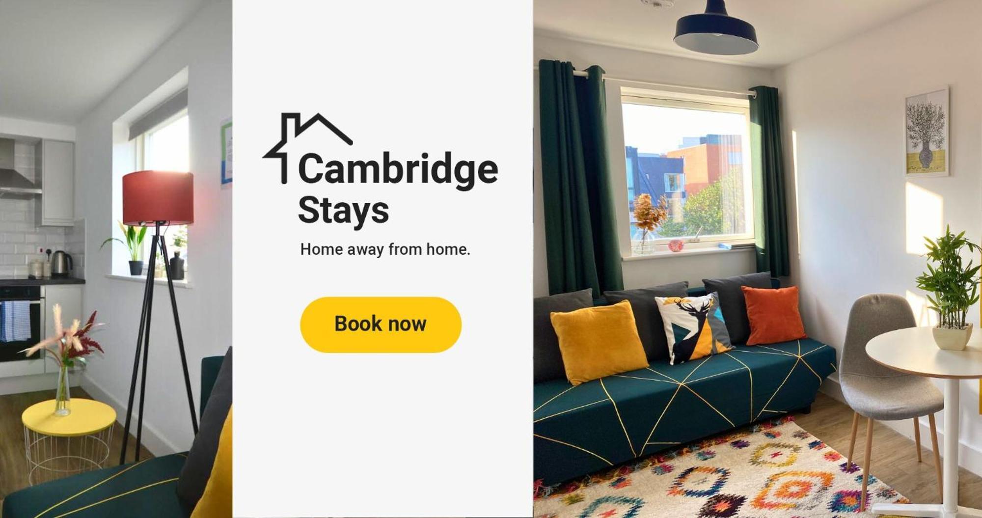 Cambridge Stays Central Apart Hotel 1Br Flats-Easy Walk To City Centre-Parking エクステリア 写真