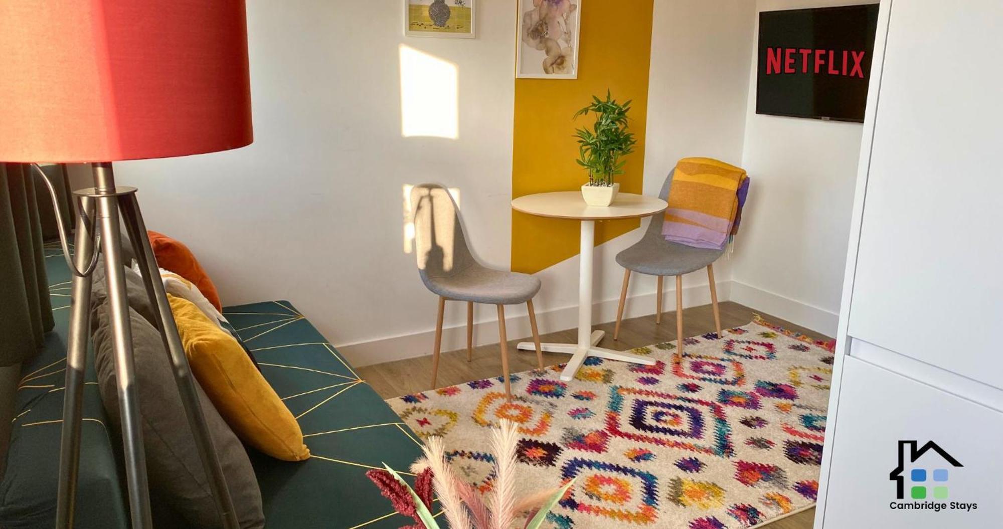 Cambridge Stays Central Apart Hotel 1Br Flats-Easy Walk To City Centre-Parking エクステリア 写真