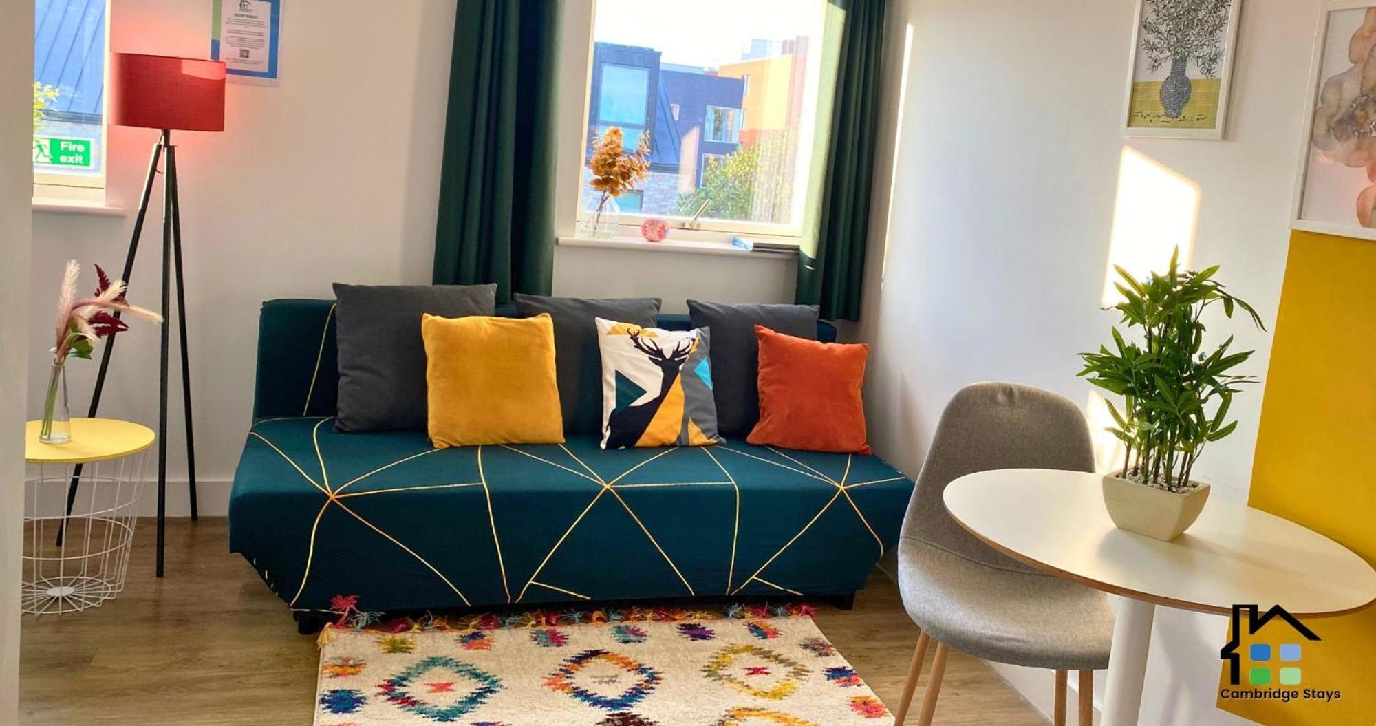 Cambridge Stays Central Apart Hotel 1Br Flats-Easy Walk To City Centre-Parking エクステリア 写真