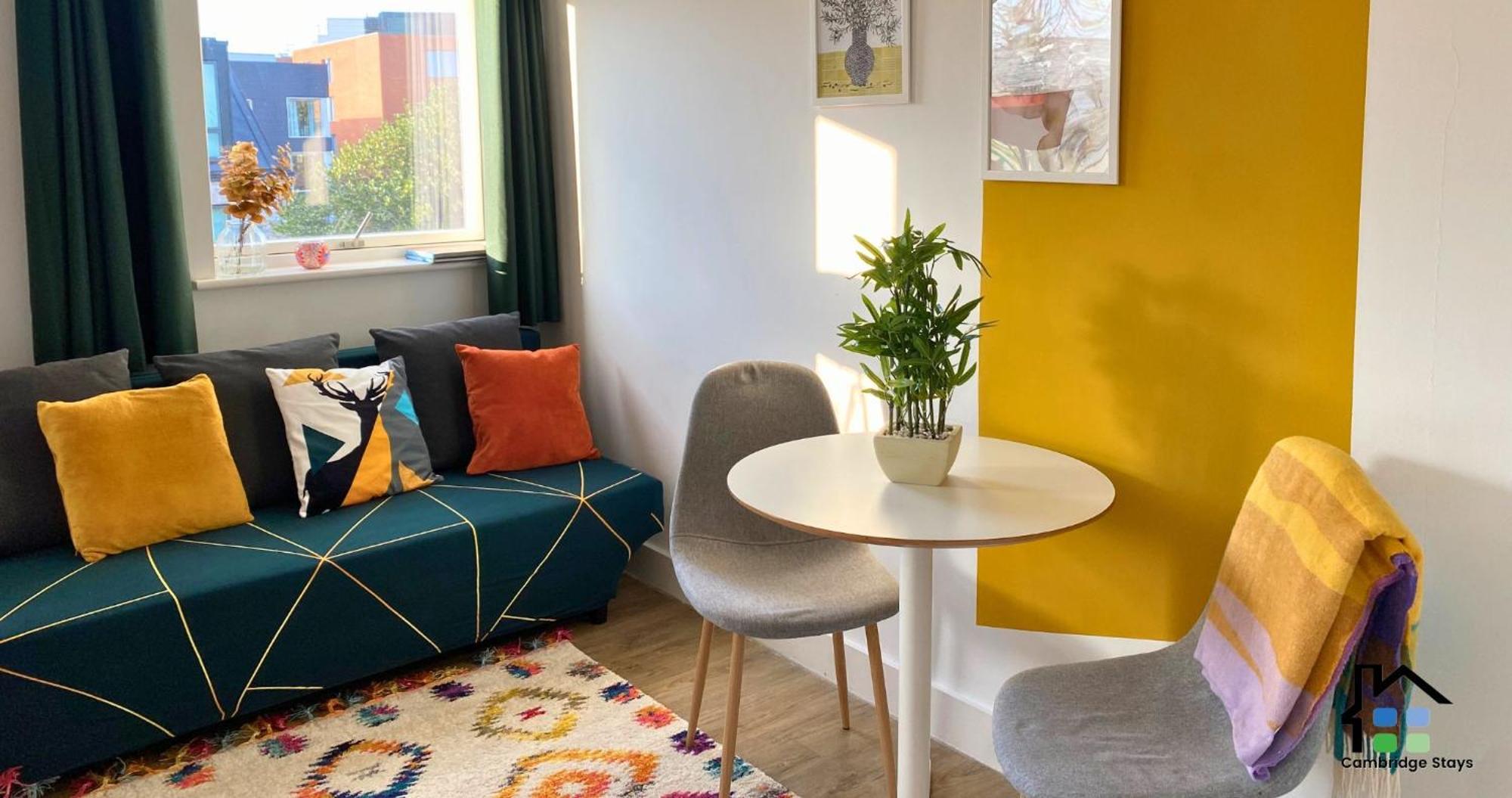 Cambridge Stays Central Apart Hotel 1Br Flats-Easy Walk To City Centre-Parking エクステリア 写真